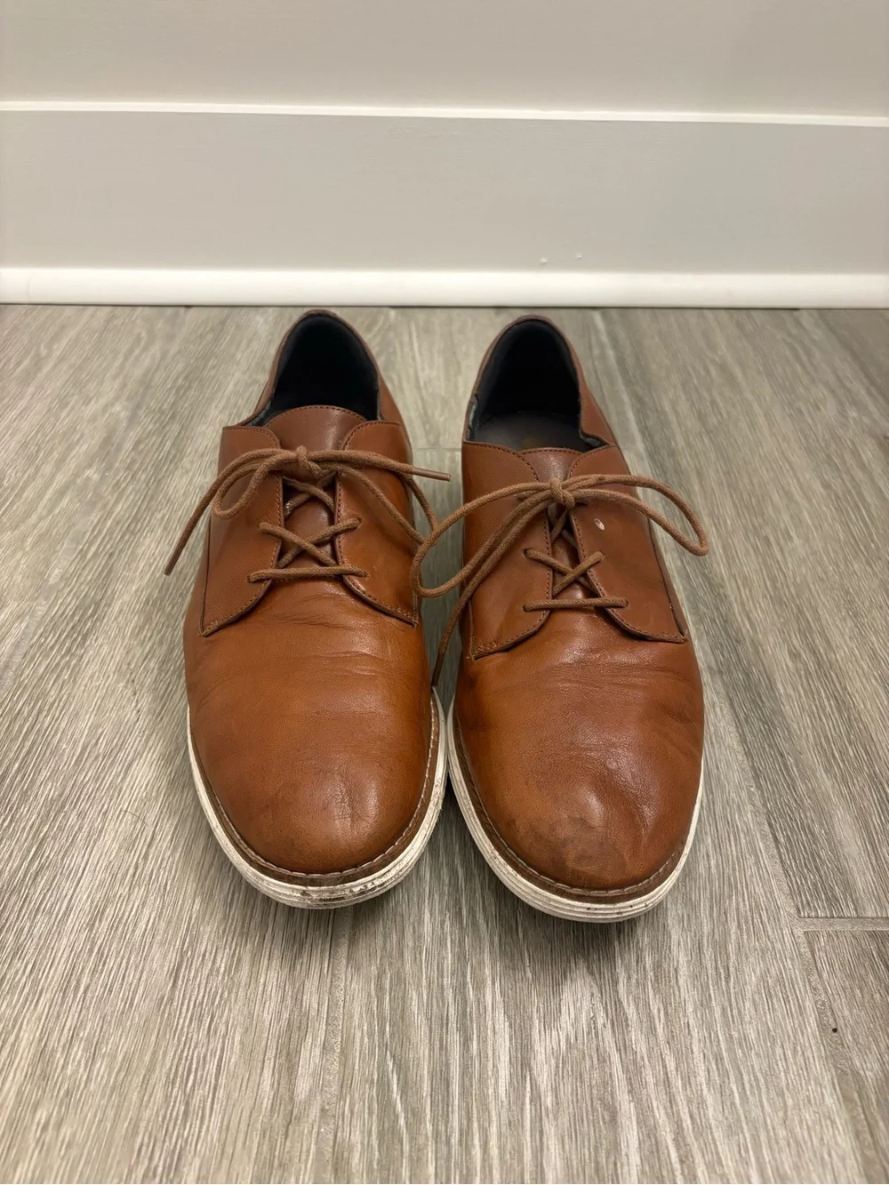 Cole Haan OriginalGrand Brown Leather Dress Shoes